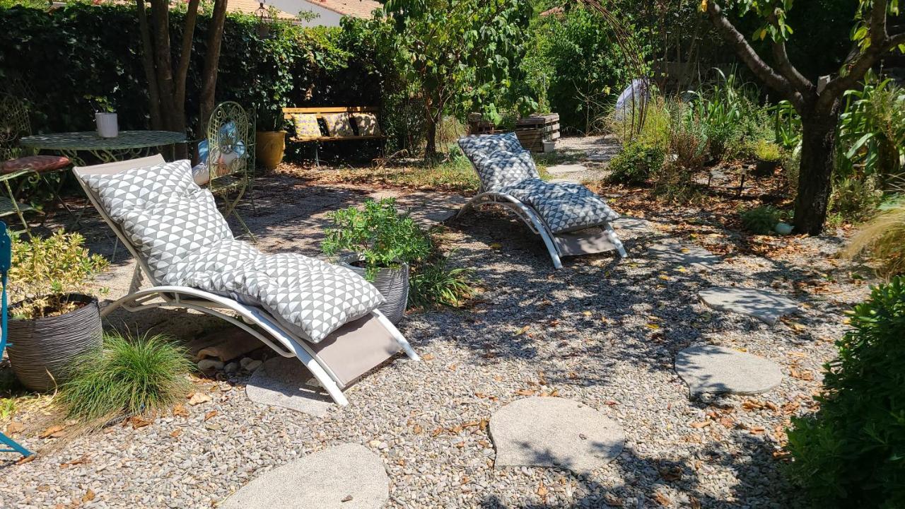 Appartement Chez Nous Dans Notre Petit Jardin à Montpellier Extérieur photo